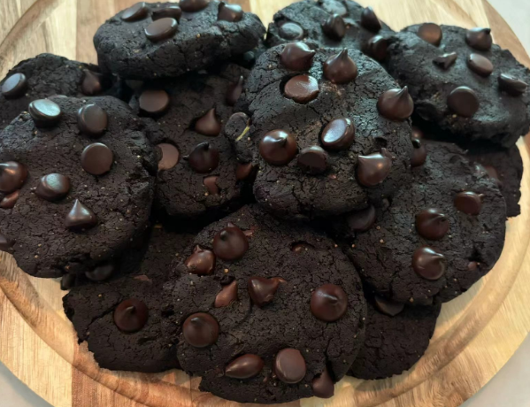 Healthy Double Chocolate Chip Cookies with Avocado (used monkfruit sweetener)(pic1)