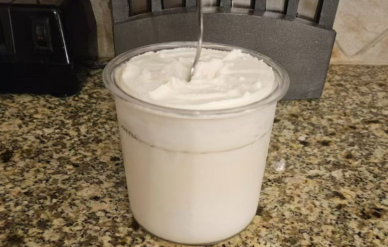 Created a delicious and healthy frozen treat(used monk fruit sweetener)(pic1)